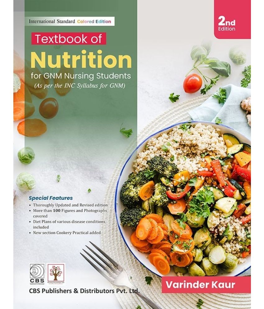     			Textbook of Nutrition for GNM Nursing Students 2nd Edition