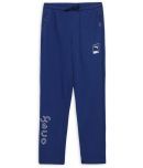 Puma Blue Cotton Blend Boys Trackpant ( Pack of 1 )