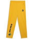 Puma Yellow Cotton Blend Boys Trackpant ( Pack of 1 )