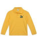 Puma Yellow Cotton Boy's Polo T-Shirt ( Pack of 1 )