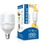 Remen 20W Cool Day Light LED Bulb ( Single Pack )