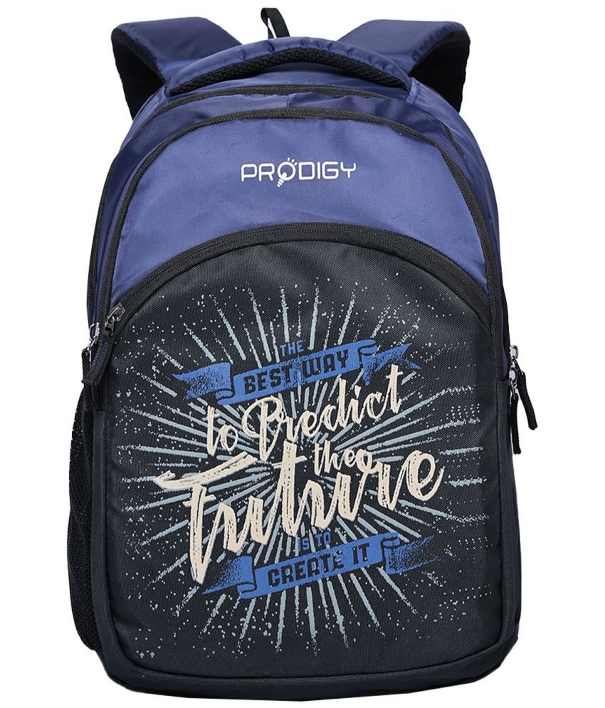     			Prodigy Blue Polyester Backpack ( 30 Ltrs )