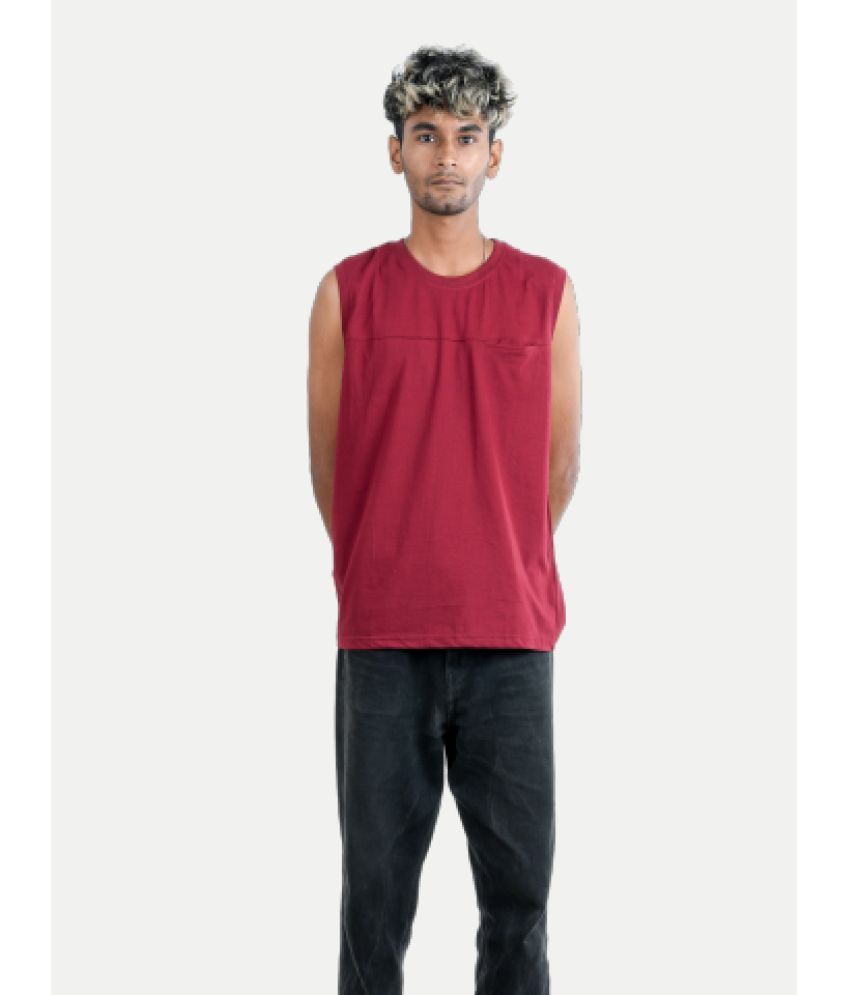     			Radprix Cotton Men's Vest ( Maroon )