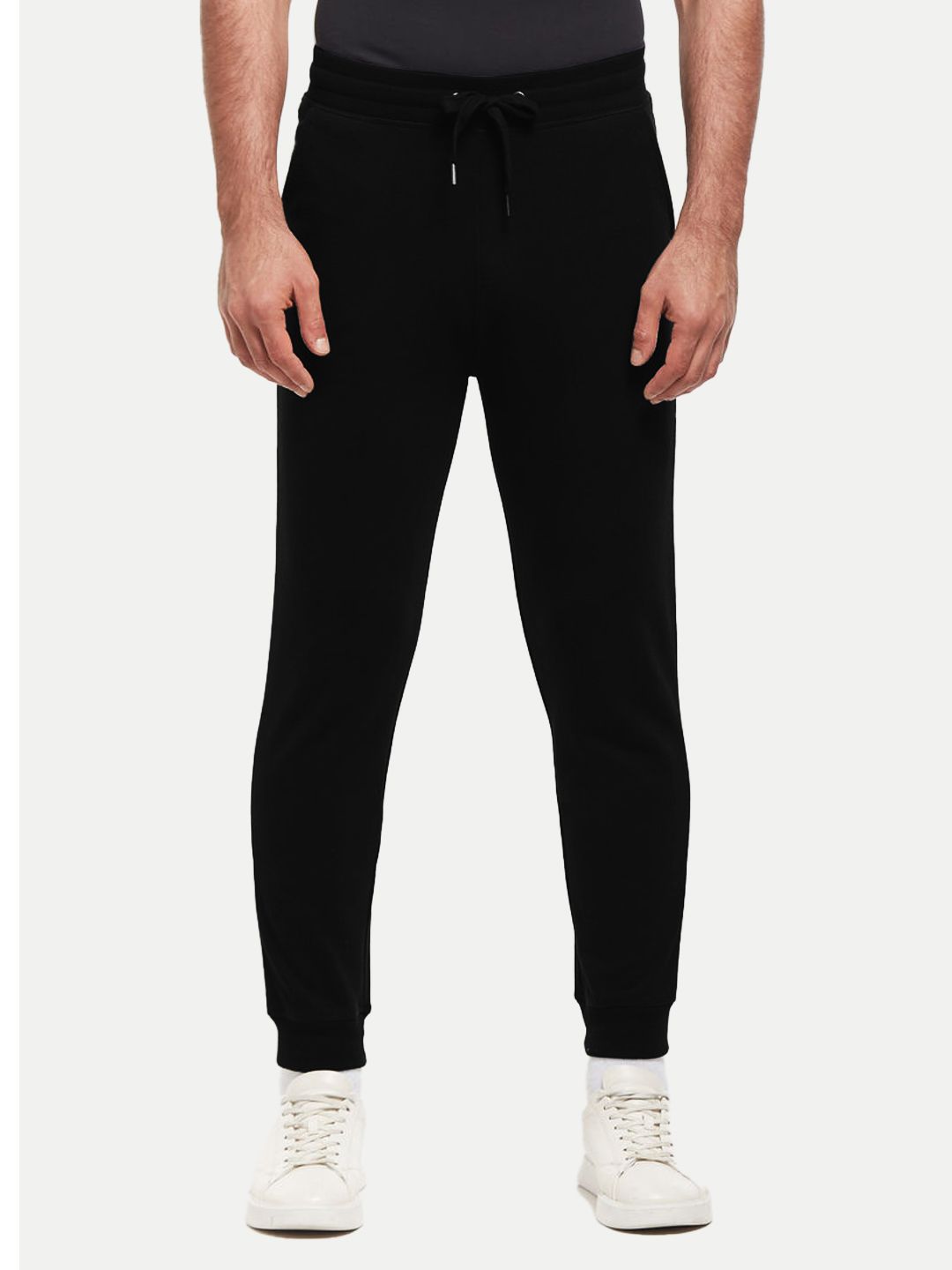     			Radprix Regular Flat Men's Joggers - Black ( Pack of 1 )