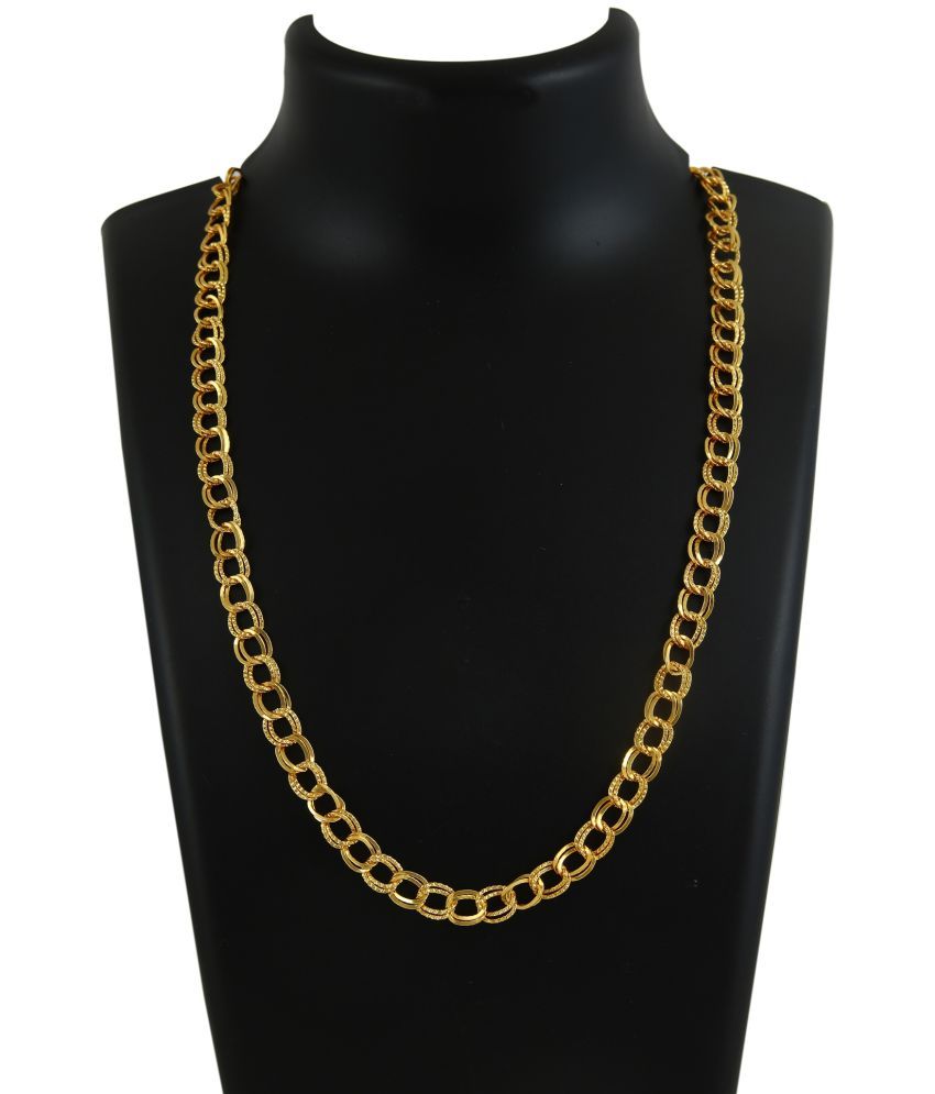     			AKLINA' Gold Plated Chain ( Pack of 1 )