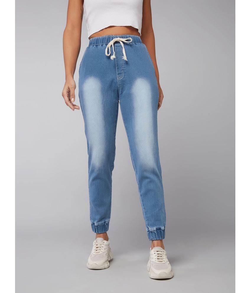     			Dolce Crudo - Light Blue Denim Regular Fit Women's Jeans ( Pack of 1 )