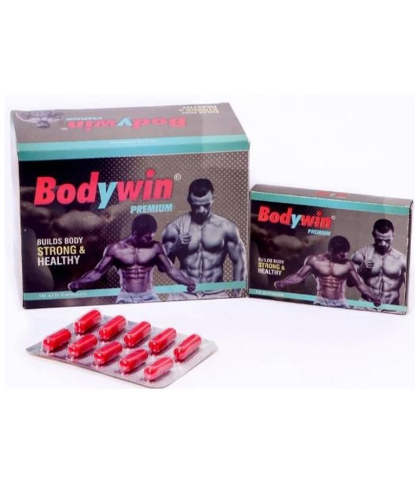     			Dr. Chopra Win Trust BodyWin Preimum Capsule Build Body Strong & Healthy 10 no.s Unflavoured Pack of 5