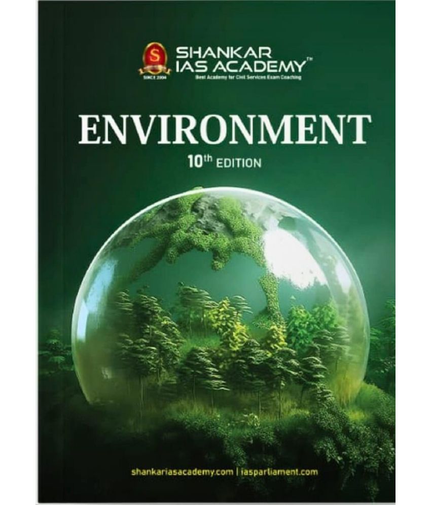     			Environment by Shankar IAS Academy - 10th Edition with Updated Syllabus Paperback