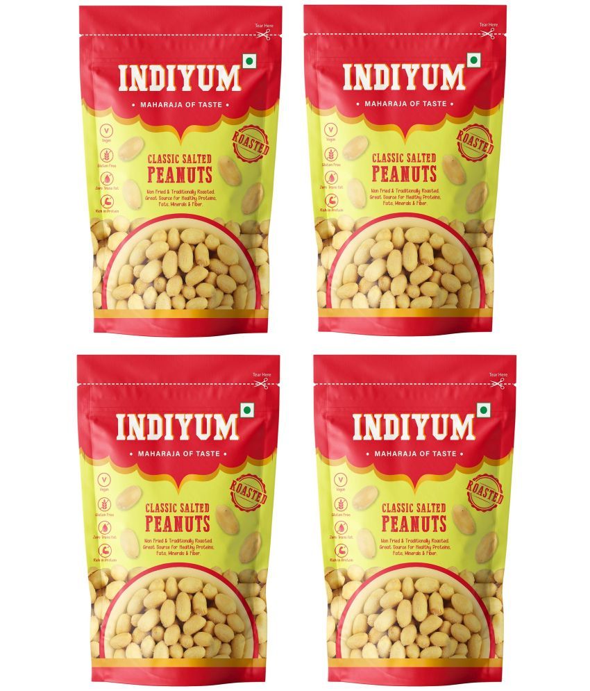     			Indiyum Snacky Nuts 560 g Pack of 4