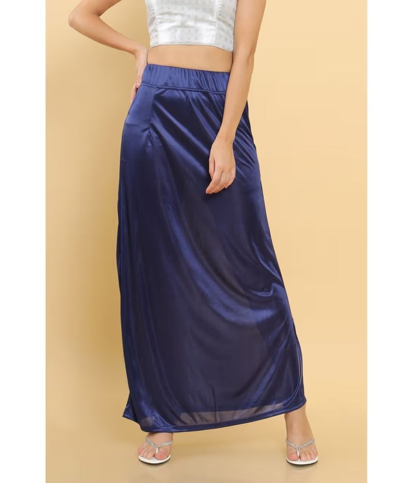     			Lootnixx Blue Satin Petticoat - Single