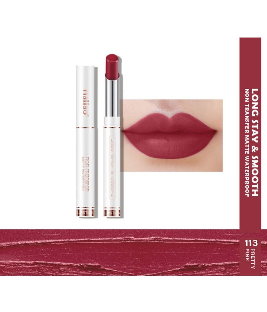     			Maliao Wine Matte Lipstick 3.8