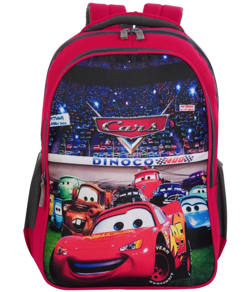     			Myron Red Polyester Backpack For Kids