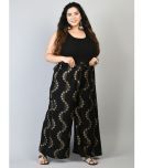 PrettyPlus by Desinoor.com Black Rayon Wide leg Women's Palazzos ( Pack of 1 )