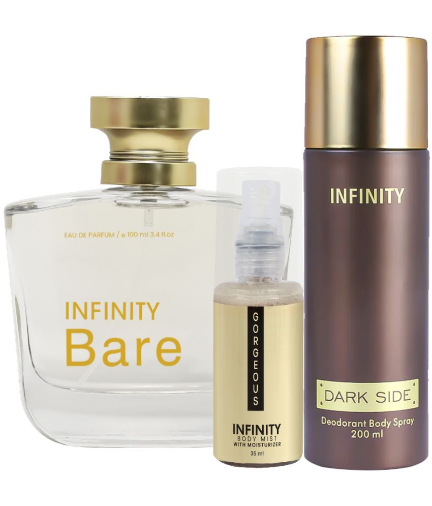     			CFS Bare EDP Perfume 100ml, Dark Side Deo Body Spray 200ml, Gorgeous Body Mist 35ml Long Lasting Perfume Pack of 3