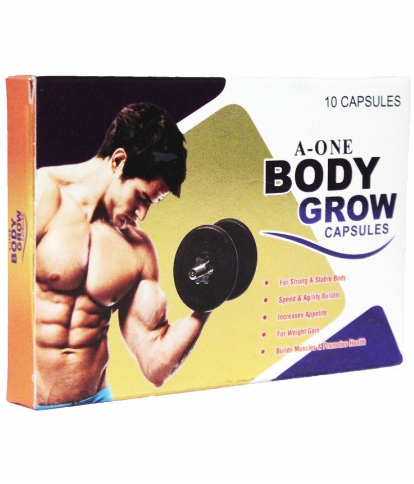     			Dr. Chopra G&G A-One Body Grow Capsules 10 no.s Unflavoured Pack of 2