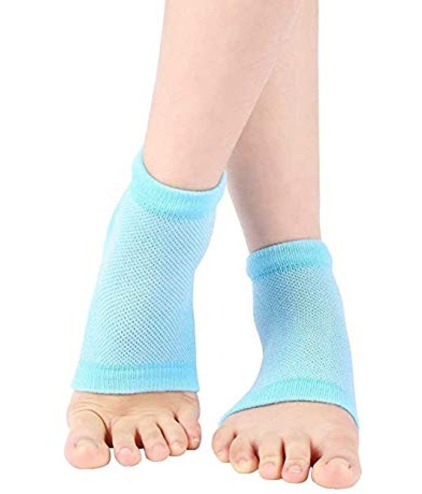     			Gatih Foot Pain Relief Heel Socks All Purpose Cleaner Gel Socks for Dry Hard Cracked Heel Repair Foot Care 1 no.s