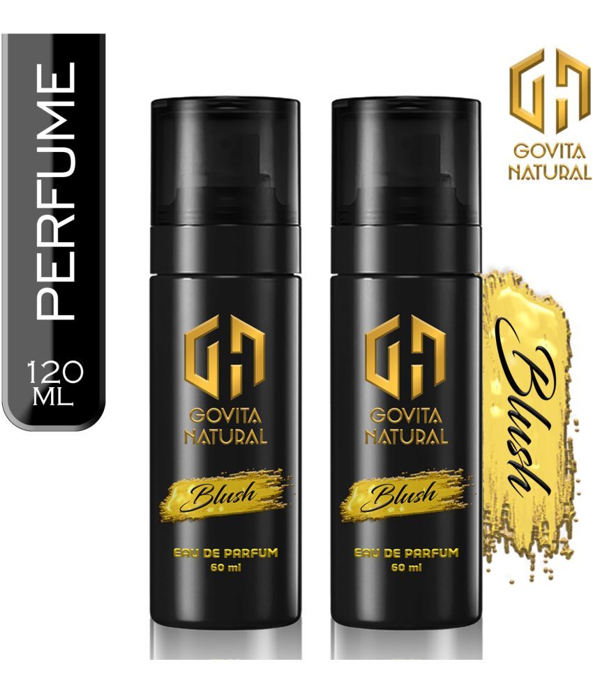     			Govita Long Lasting Perfume Body Spray For Men And Women 60 Ml Each (Pack Of 2)