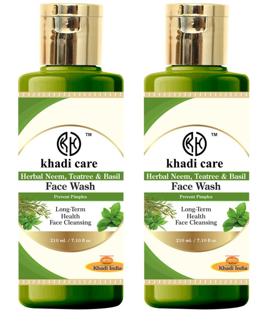     			Khadi Care - Acne or Blemishes Removal Face Wash For All Skin Type ( Pack of 2 )