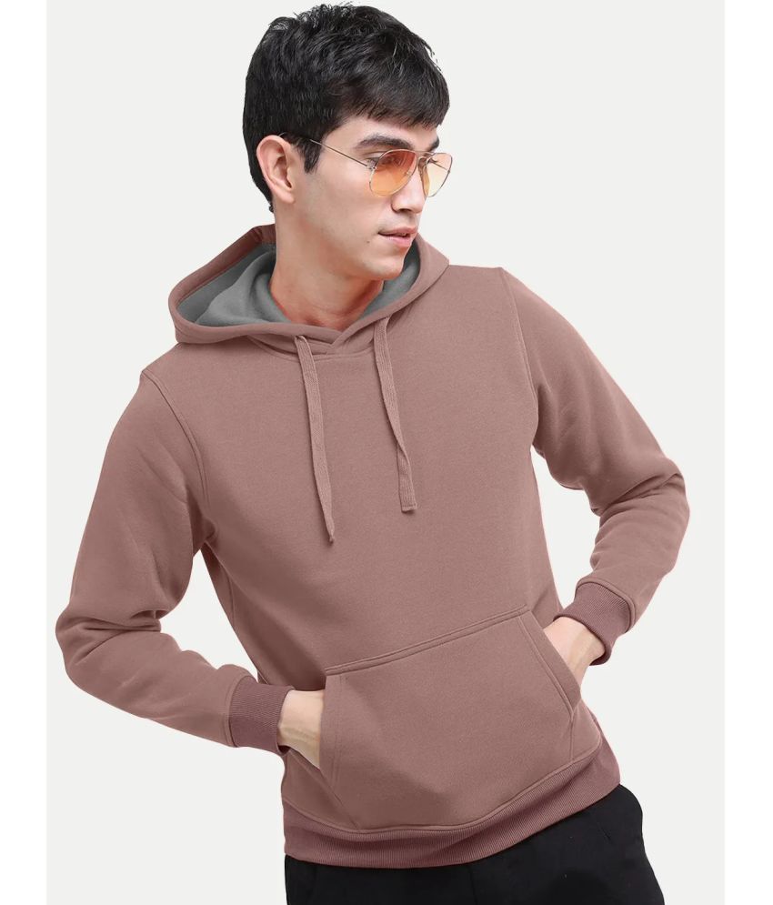     			Radprix Cotton Hooded Men's Sweatshirt - Brown ( Pack of 1 )