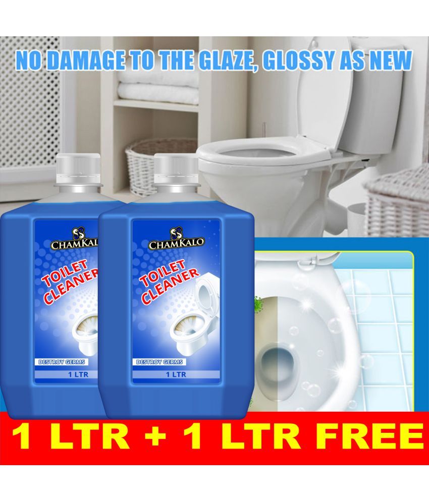     			CHAMKALO EcoClean Toilet Essentials Automatic Toilet Cleaner Ready to Use Liquid lavender 1 Pack of 2