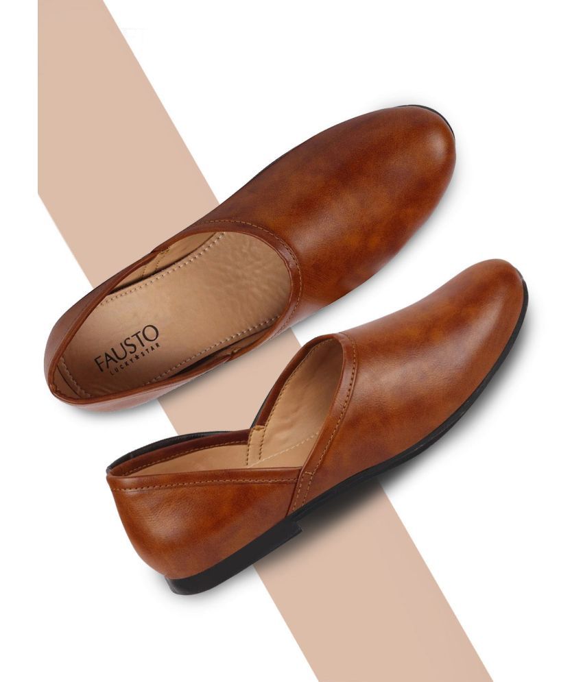     			Fausto Tan Men's Jutti