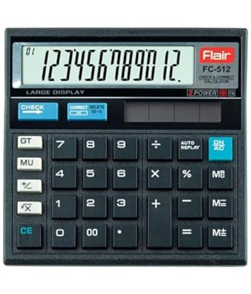     			Flair 12 Digits Basic Calculator