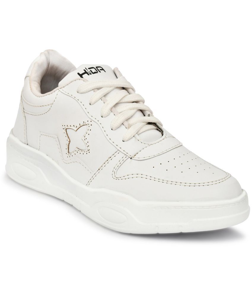     			HiDa White Men's Lifestyle Shoes