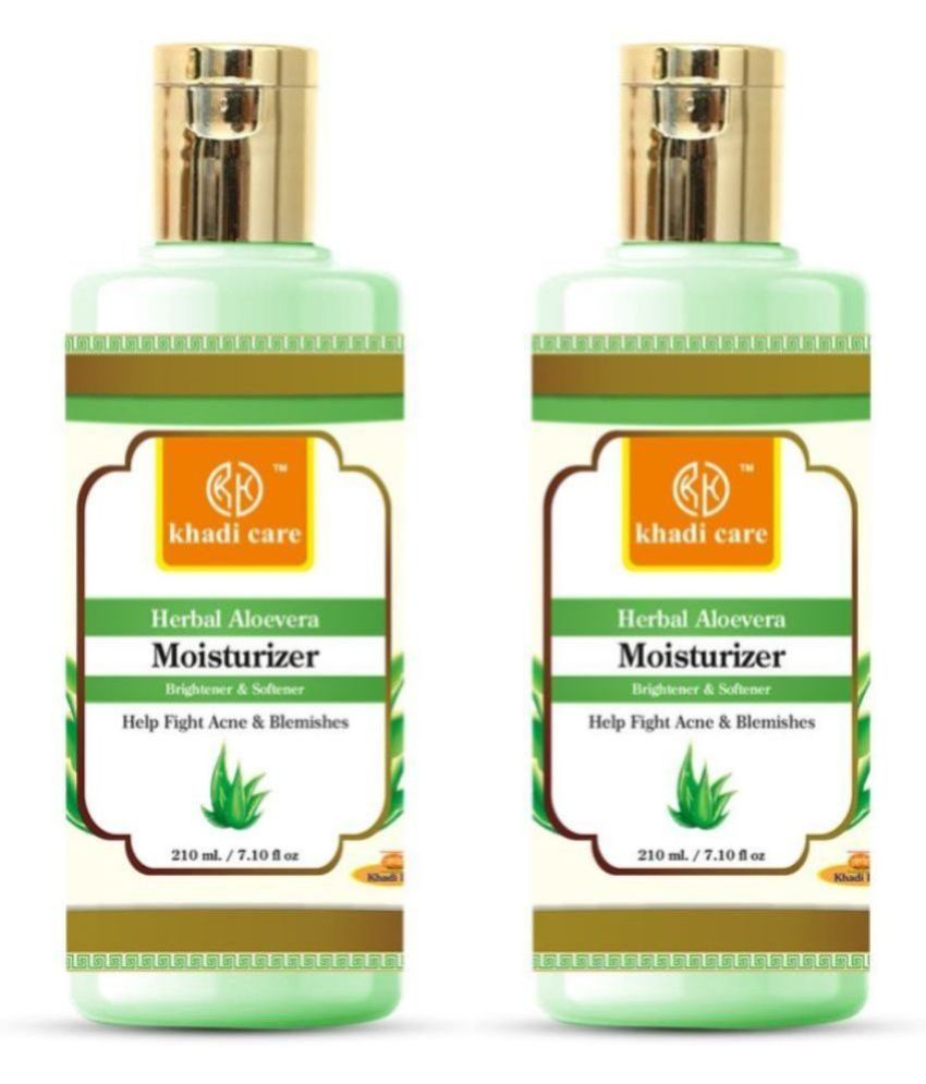     			Khadi Care Moisturizer All Skin Type Aloe Vera ( 420 ml )