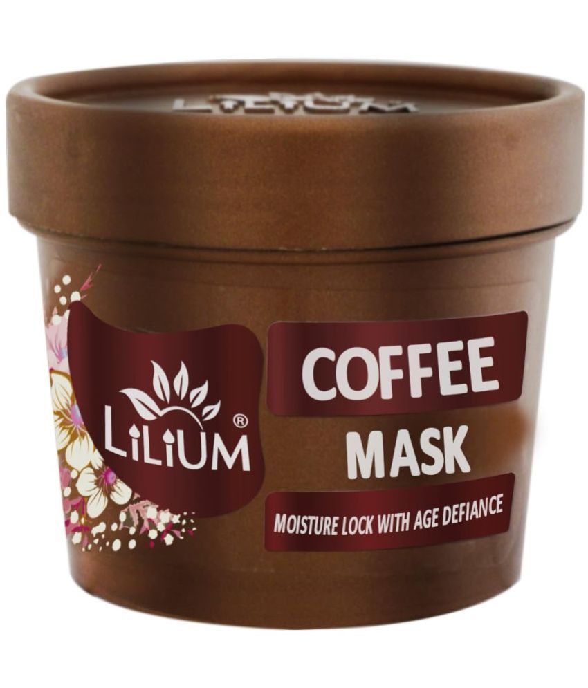     			Lilium Coffee Face Mask 100g, Moisture Lock With Age Defiance, All Skin Type Paraben & Sulfate Free