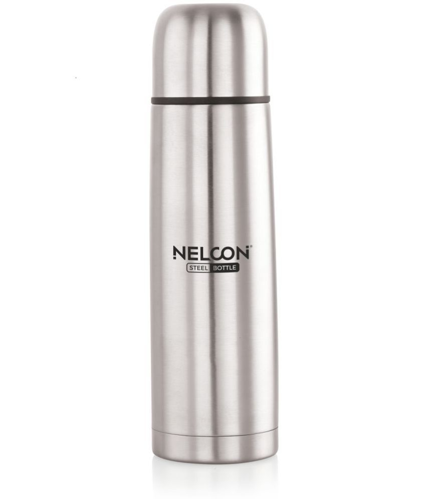     			Nelcon 1PCS_NELCON HYDRA FLASK_1000ML Silver Stainless Steel Cola Water Bottle 750 mL ( Set of 1 )