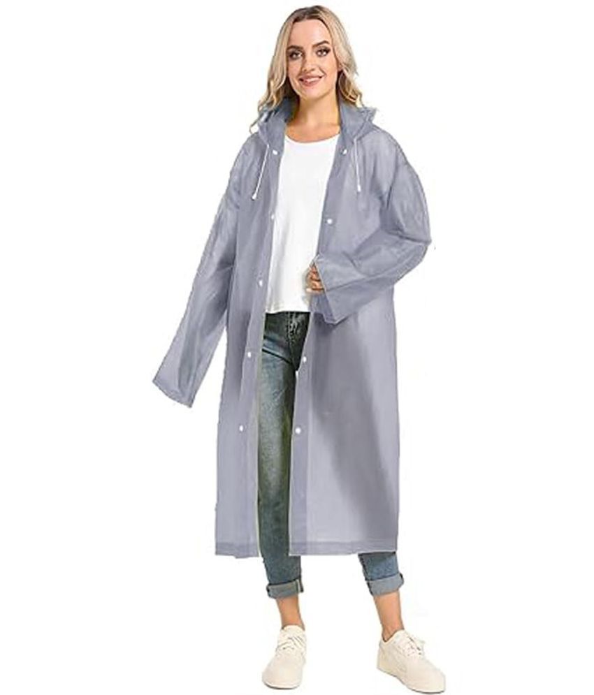     			Paryag Long Raincoat - Grey