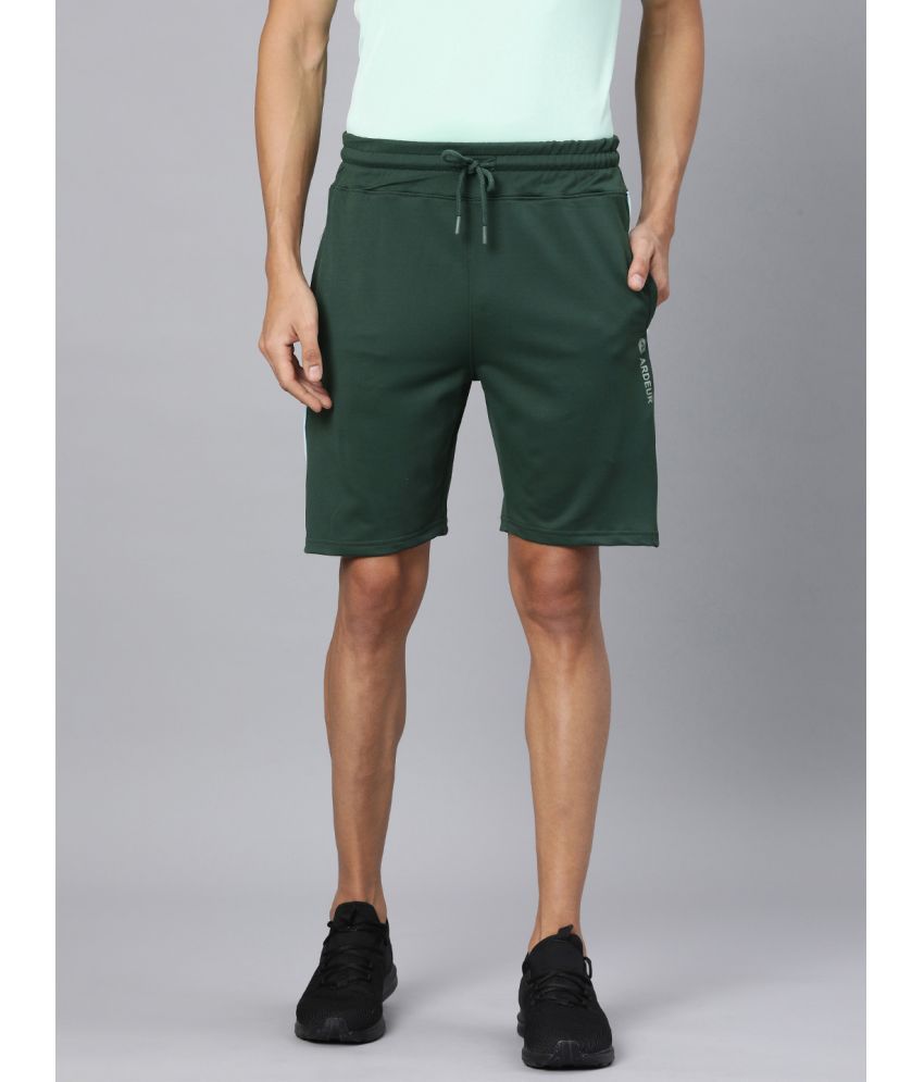     			Ardeur Green Cotton Blend Men's Shorts ( Pack of 1 )