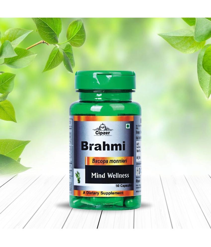     			CIPZER Brahmi Capsule Beneficial for the Brain Capsule 60 no.s Pack Of 1