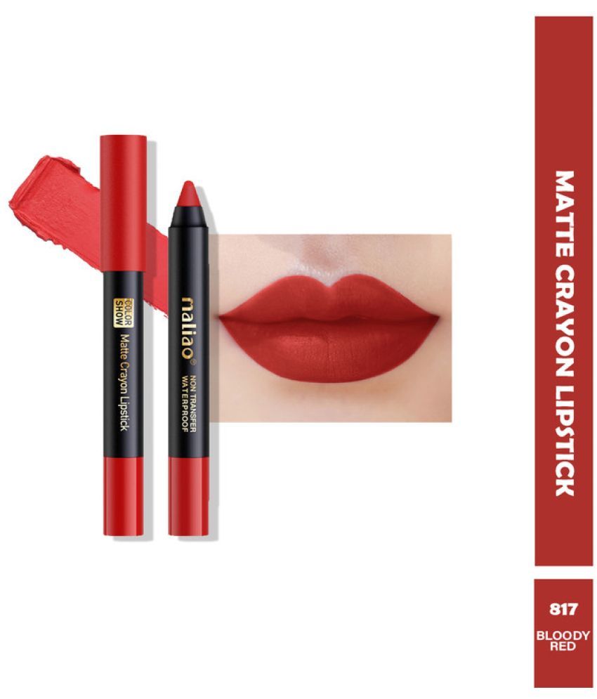     			Maliao Blood Red Matte Lipstick 4.2