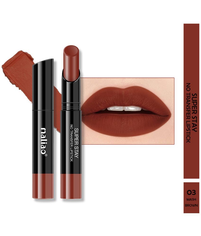     			Maliao Brown Matte Lipstick 3.5