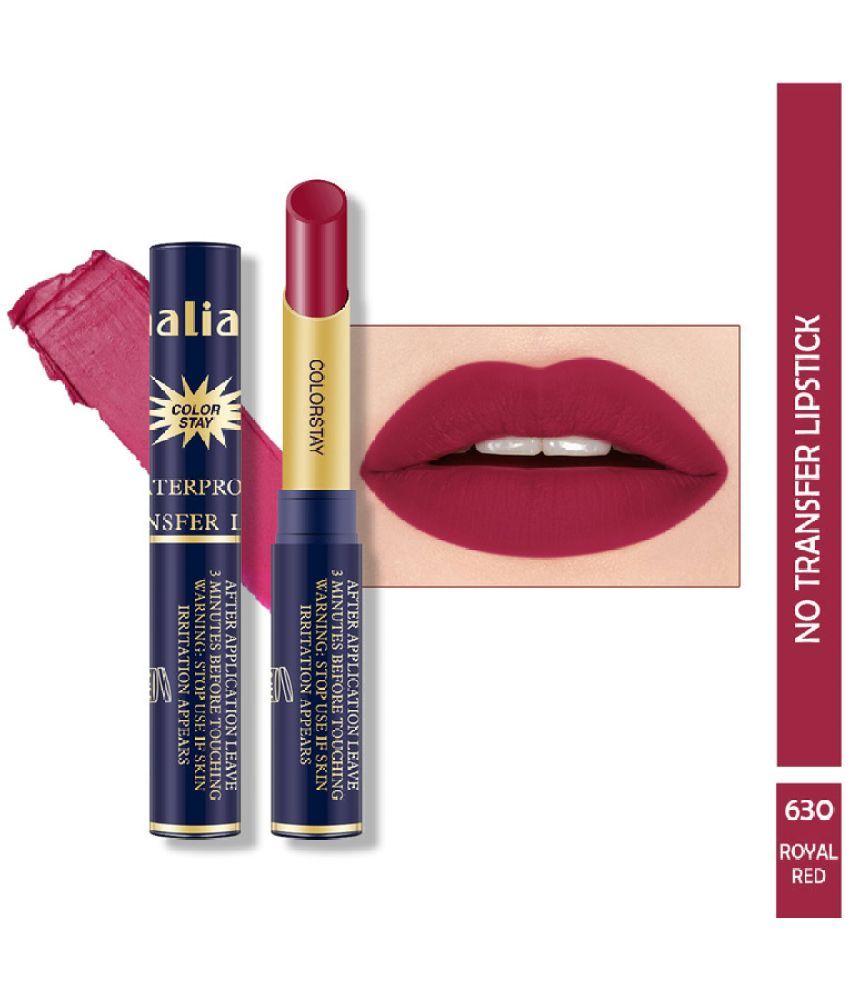     			Maliao Crimson Red Matte Lipstick 4