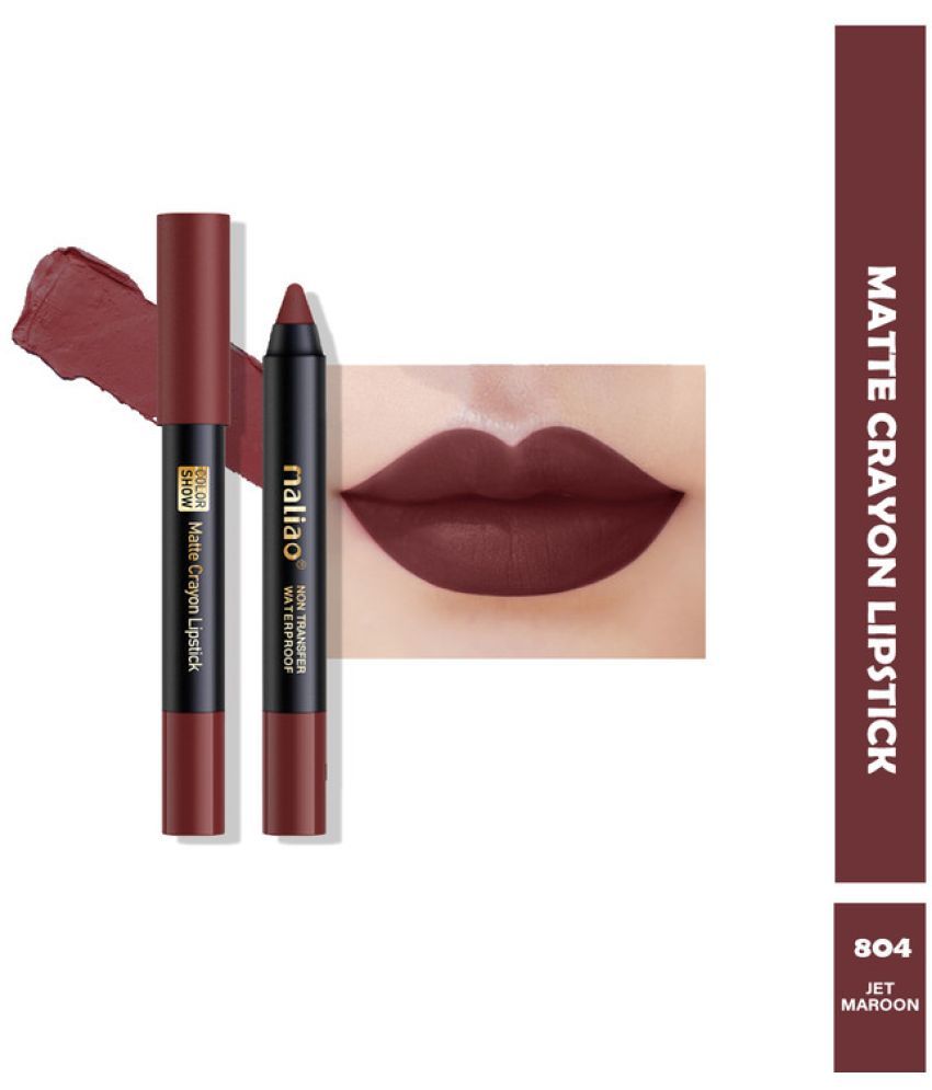     			Maliao Deep Maroon Matte Lipstick 4.2