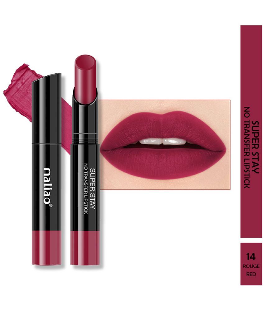     			Maliao Poppy Red Matte Lipstick 3.5