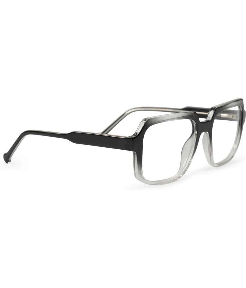     			Redex Charcoal Square Eyeglass Frame ( Pack of 1 )