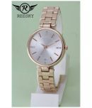 REESKY Rose Gold Metal Analog Womens Watch