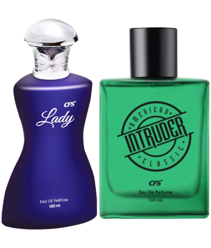     			CFS Intruder Green 100ml & Lady 100ml Long Lasting Eau De Parfum