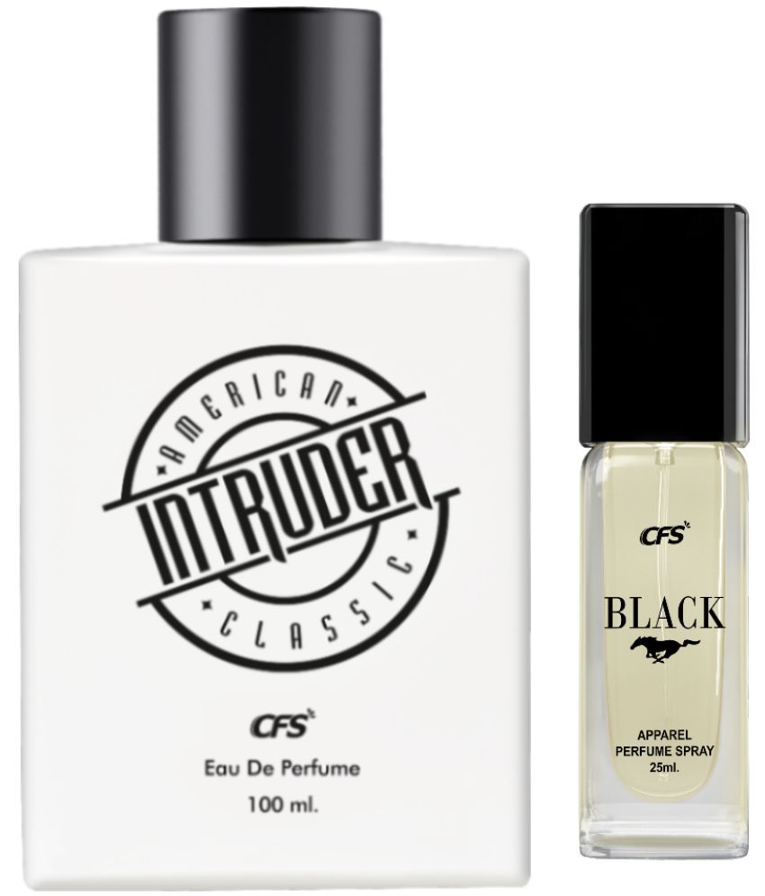     			CFS Intruder White 100ml & Black 25ml Long Lasting Best Perfume