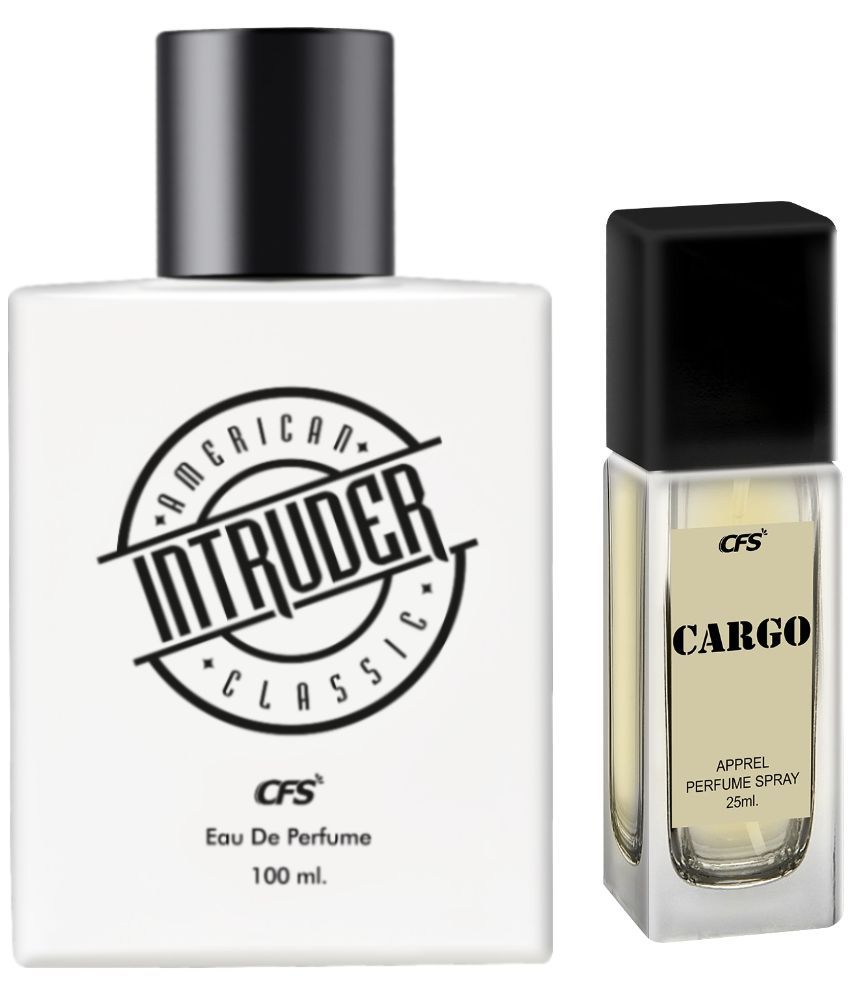     			CFS Intruder White 100ml & Cargo Khakhi 25ml Long Lasting Best Perfume