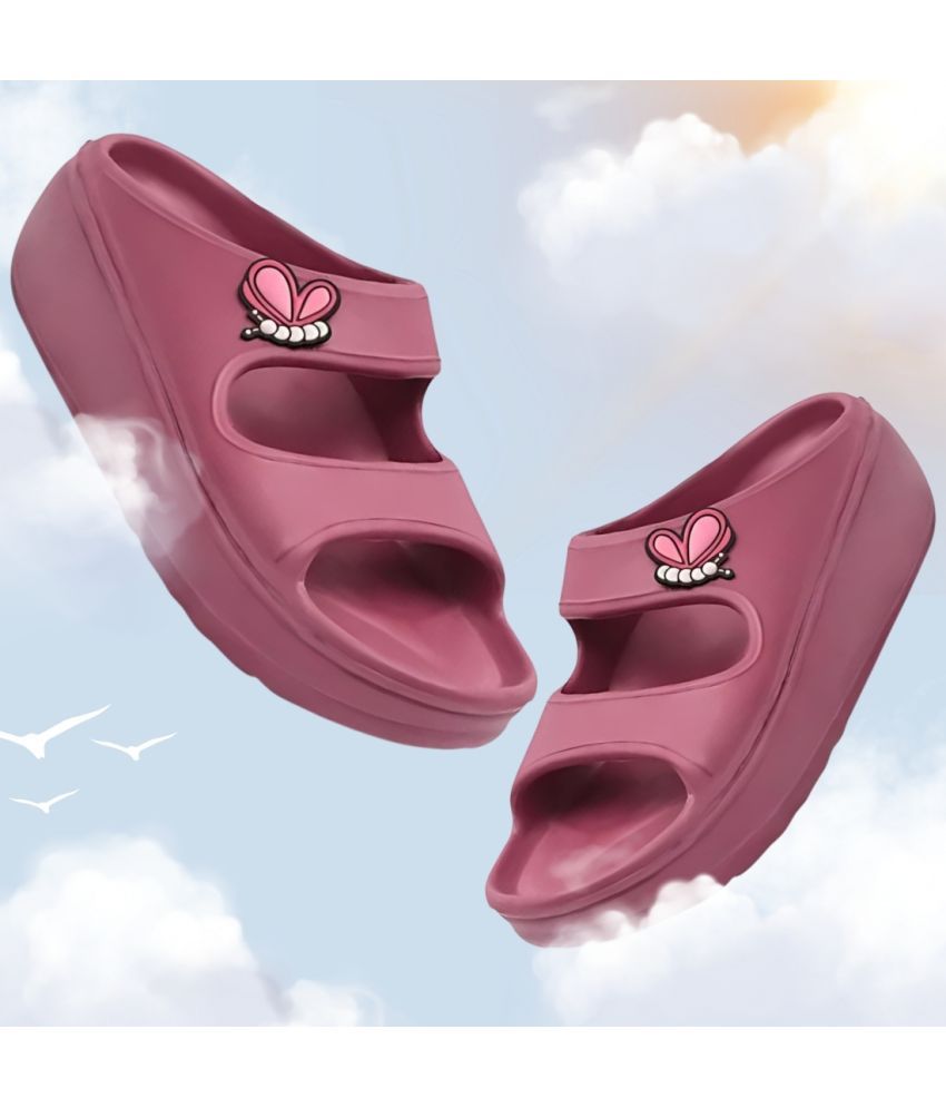     			Jootiyapa Maroon Women's Slide