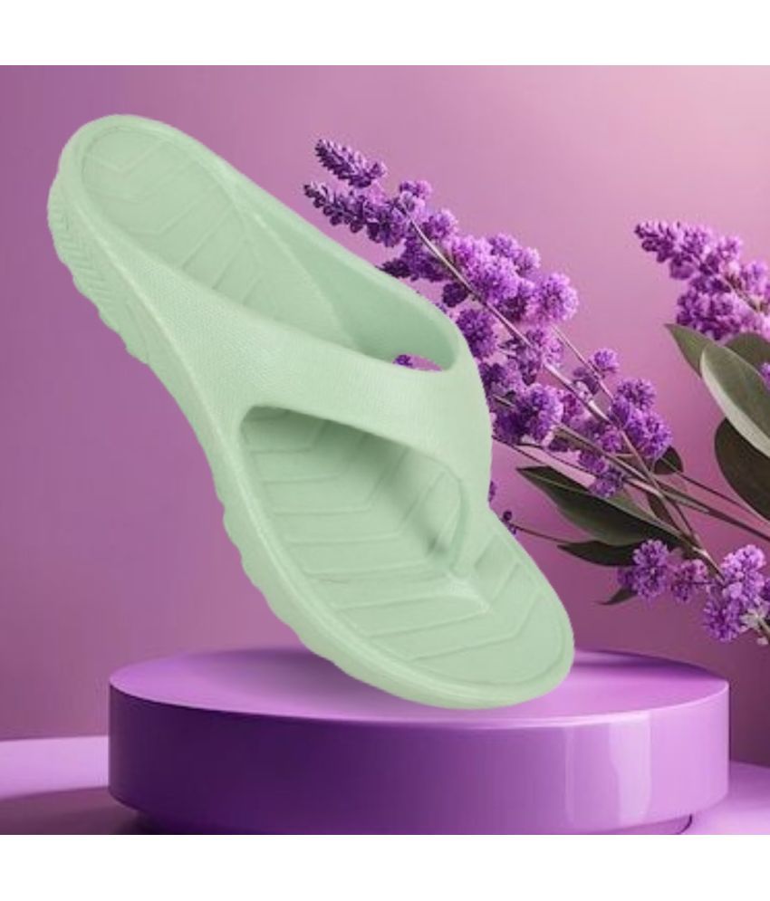     			Jootiyapa Mint Green Women's Daily Slipper