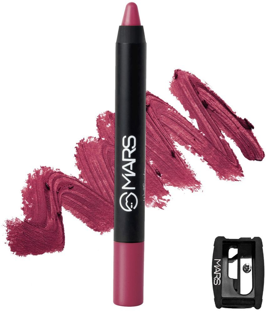     			MARS Long Lasting Crayon Lipstick up to 12 Hours Stay Matte Finish Waterproof (shade-24-LS14)