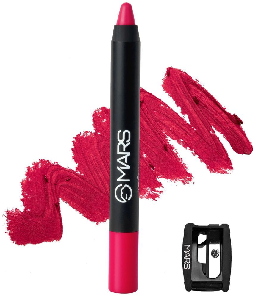     			MARS Hot Pink Matte Lipstick 3.5