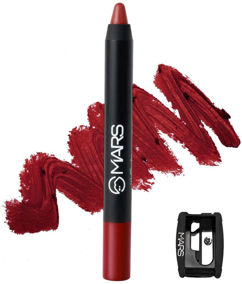     			MARS Ruby Red Matte Lipstick 3.5