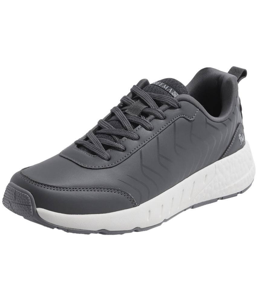     			Neemans Dark Grey Men's Sneakers