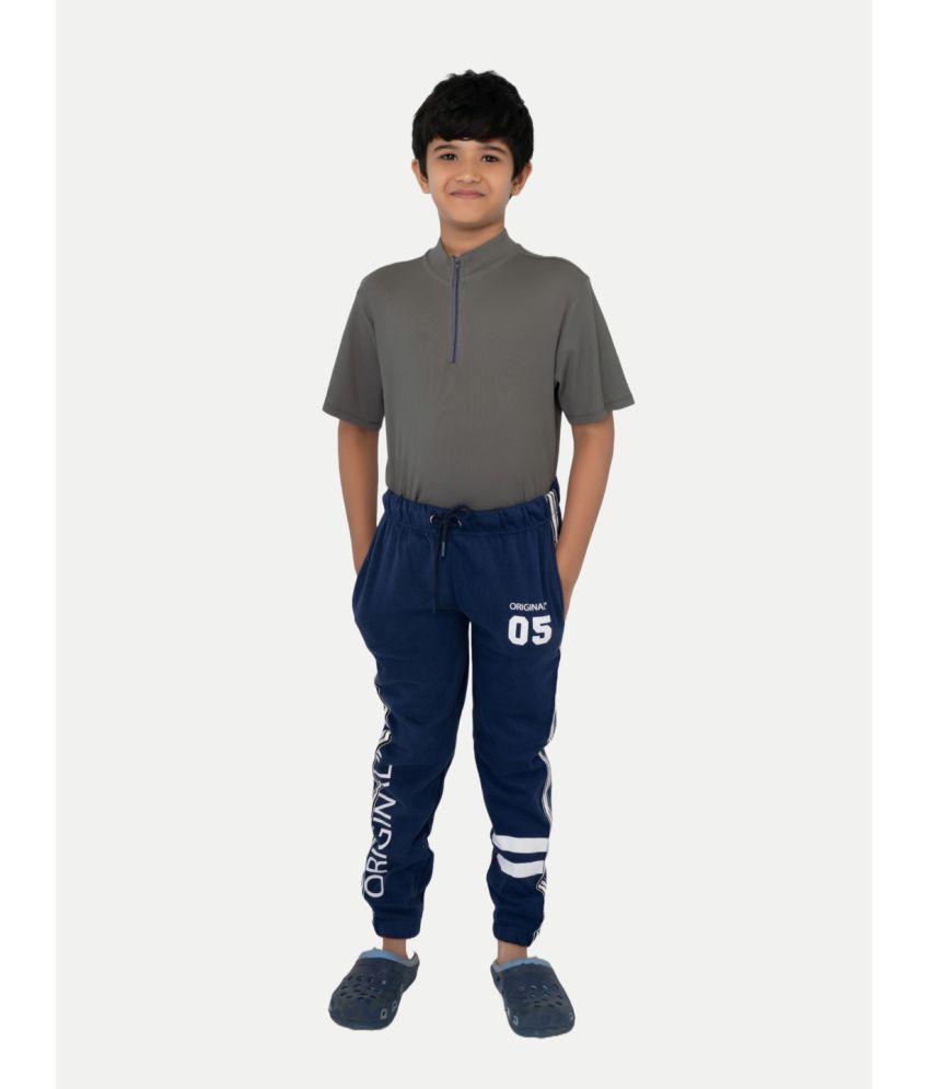     			Radprix Pack of 1 Boys Cotton Trackpant ( Blue )